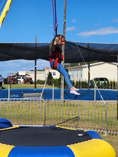 girl jumping