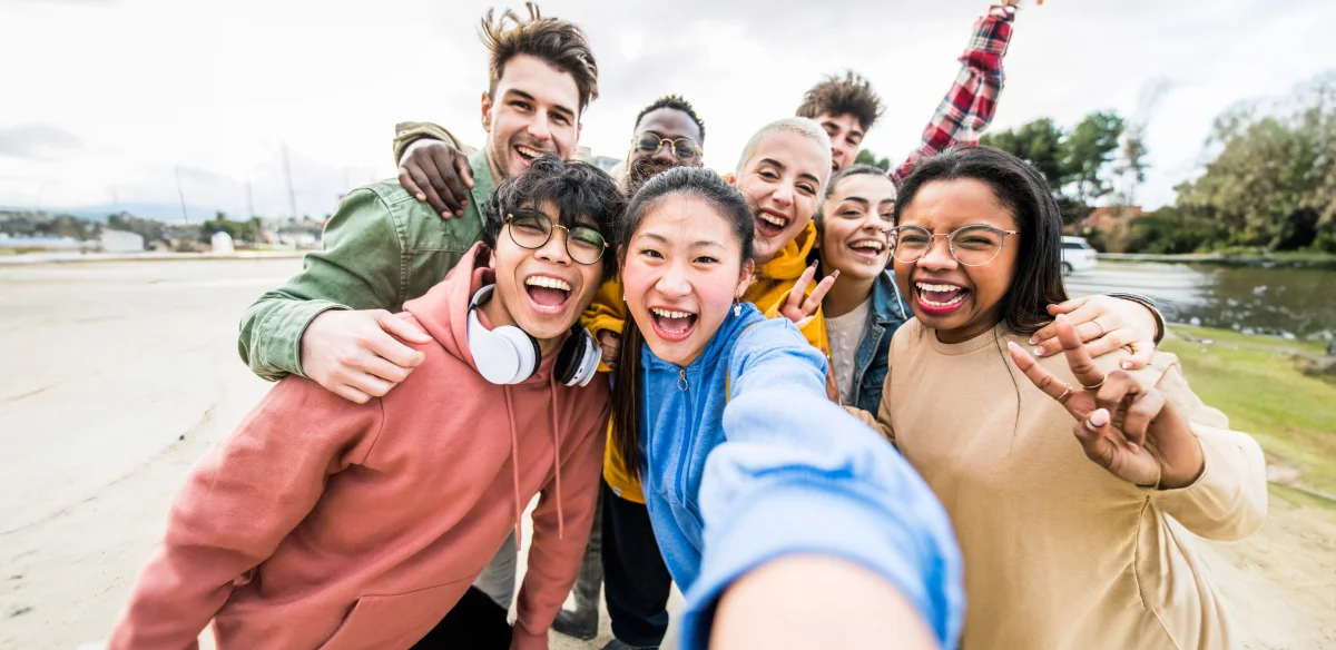 people smiling