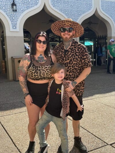 family in the park